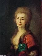Dimitri Levitzky Portrait of Catherine Vorontsova oil painting artist